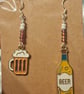 Beer charm earrings - Image 4