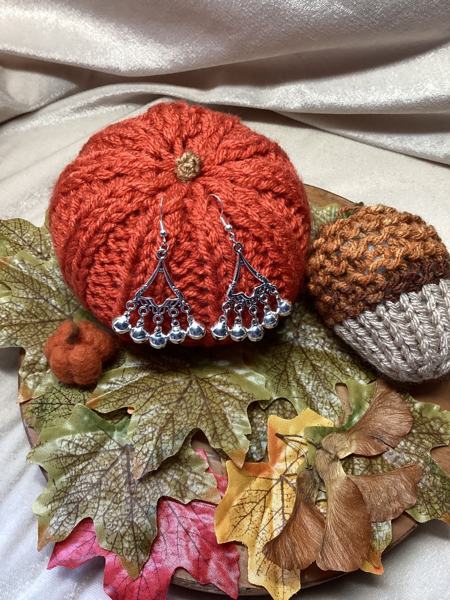  Witches Bell Chandelier earrings. Free Postage. 4