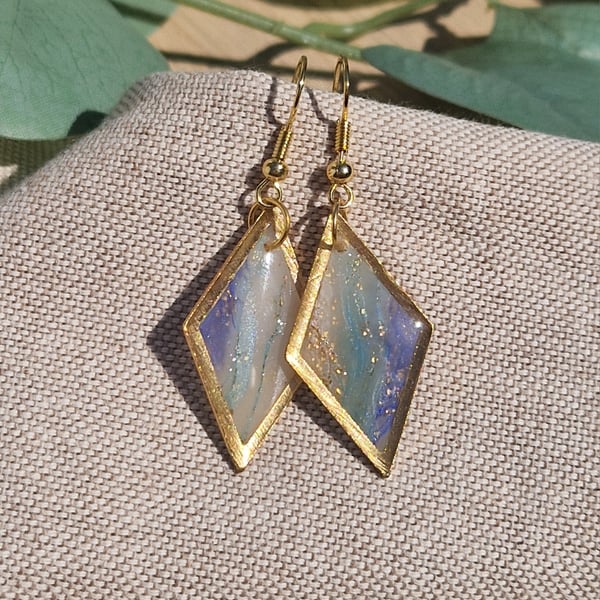 Polymer Clay Earrings: Pretty Pastels