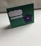 Christmas. 4 gift tags. Christmas poinsettia gift tags. CC593.  - Image 5