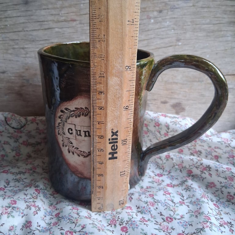 ceramic coffee mug no 16 c-nt olive