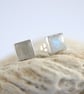 rainbow moonstone stud earrings - Image 3