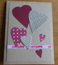 Love Hearts Card - Kraft - Anniversary, Valentine  - Image 6