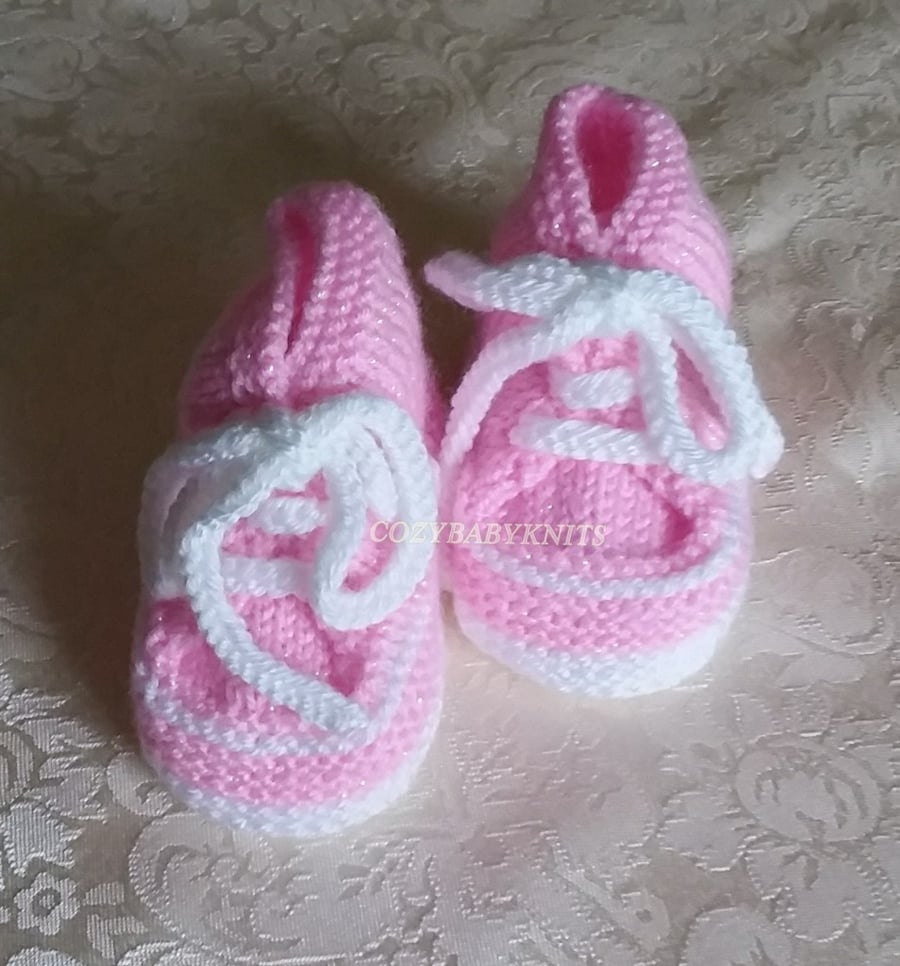 Newborn baby trainers.