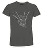 Refugees Welcome - Recycled blend Unisex Crewneck T-shirt - Image 2
