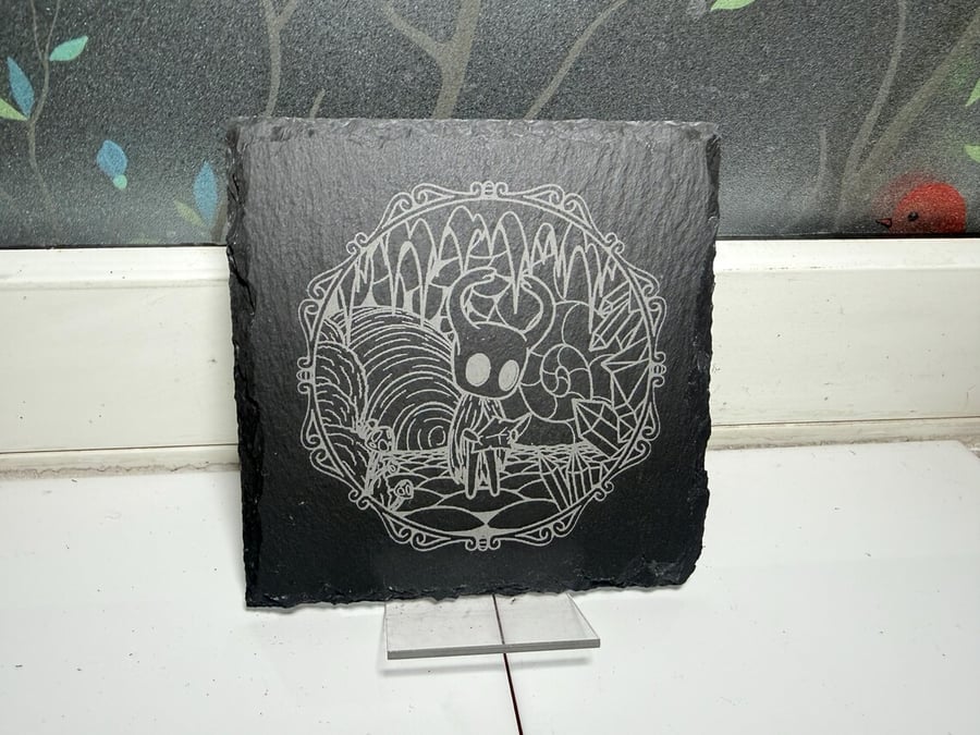 Hollow Knight Silksong Laser Etched Coaster