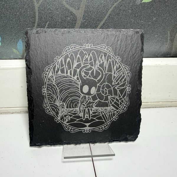 Hollow Knight Silksong Laser Etched Coaster