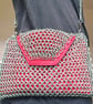 Chainmaille Handbag - Official Ferrari Red Leather Lined - Image 1