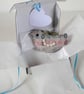 'A little bird told me' wool felt and crochet bird letterbox gift. - Image 2