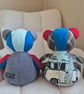 Custom Memory Bear from Baby Clothes, Adult Clothing or School Uniform - Image 5