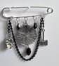 Kilt Pin Brooch-Spider Web - Image 3