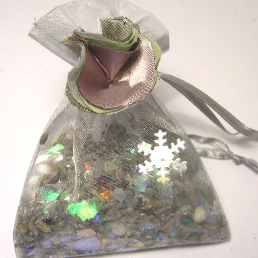 Ice and Snow Lavender Bags