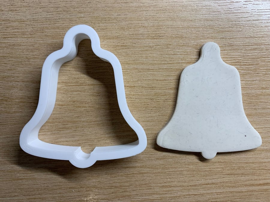 Christmas Bell Shaped Cookie Cutters - 4 Sizes