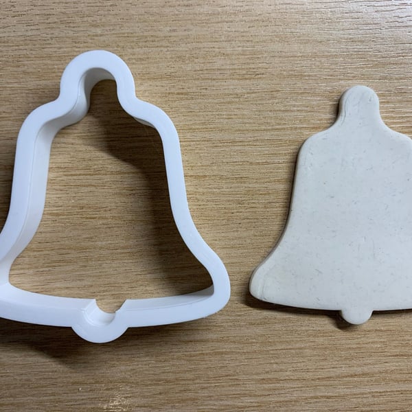 Christmas Bell Shaped Cookie Cutters - 4 Sizes