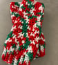 Hand Crocheted Festive Fingerless Wrist Warmers - Image 4