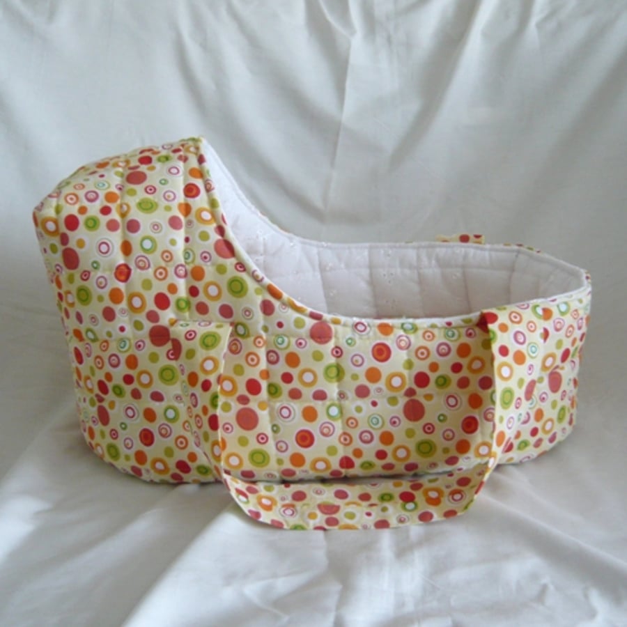 Large Dolls Carrycot Folksy