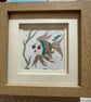 Framed Cartoon Fish Drawing - Image 2