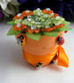 Handmade Gerbera Flower Pot Gift - Image 6