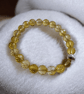 Grade 5A Faceted Madagascan Citrine & Sterling Silver Bracelet 
