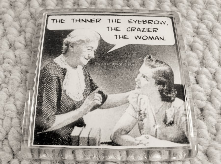 Thin Eyebrows Advice Magnet