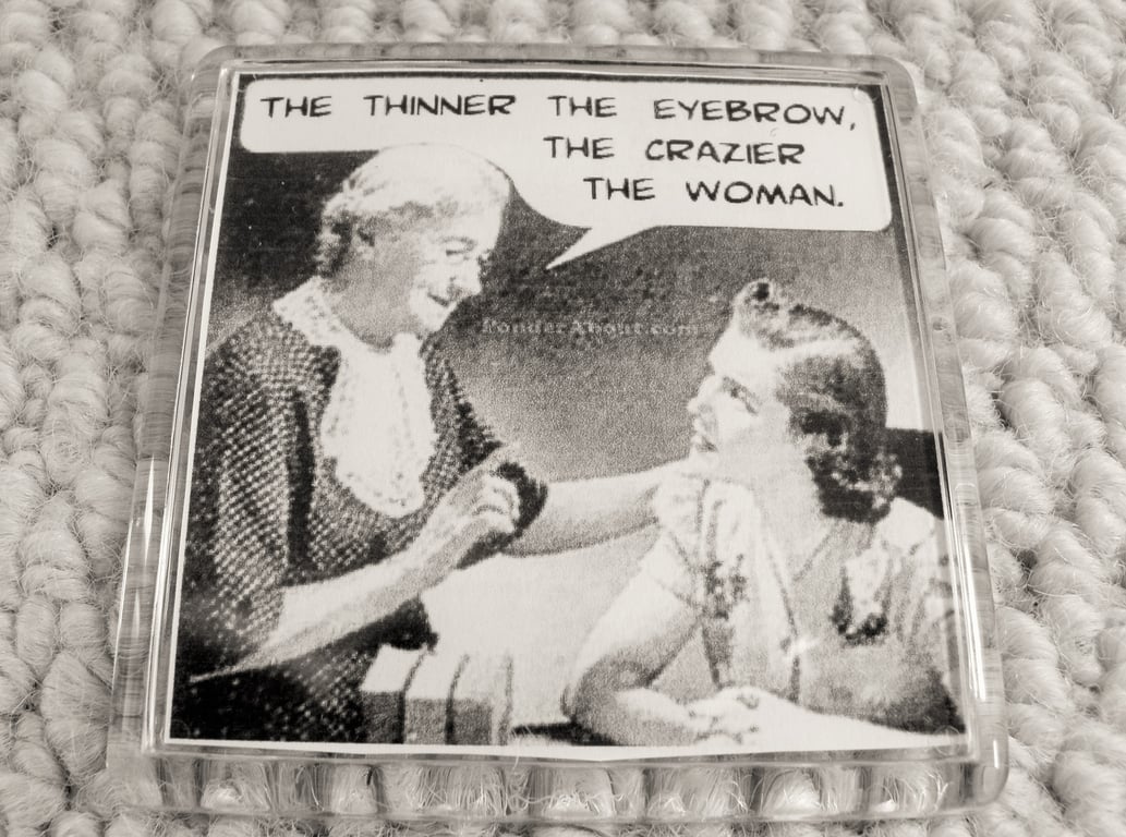 Thin Eyebrows Advice Magnet
