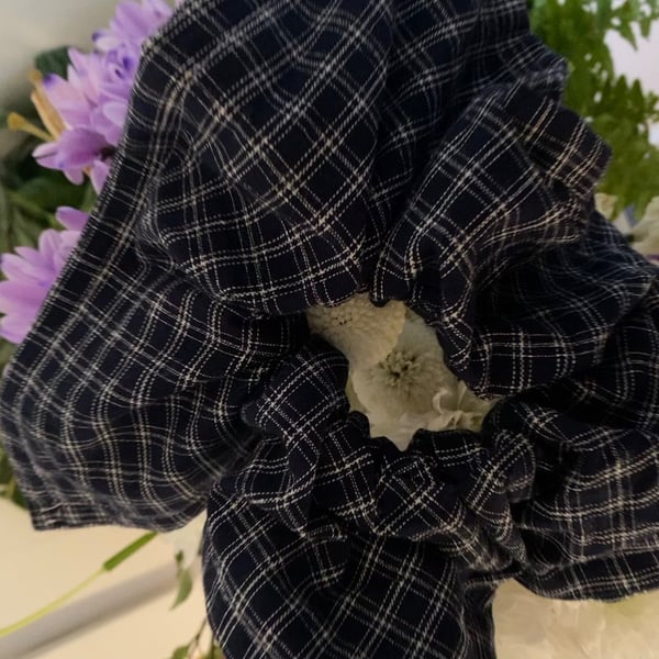 Oversized Handmade Rectangle Scrunchie
