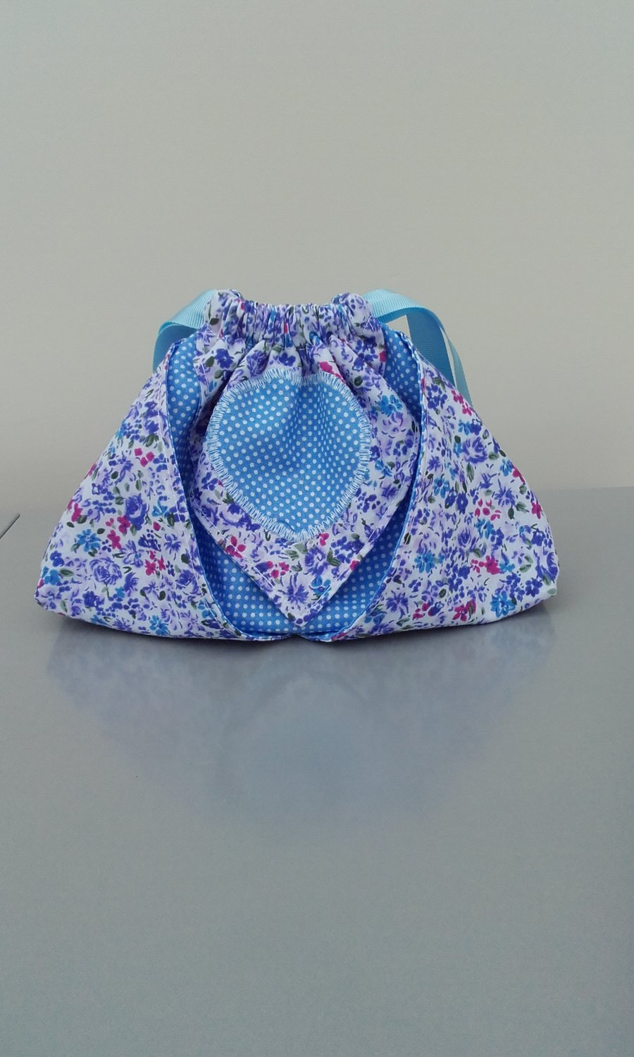Drawstring Origami Style Pouch