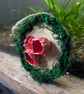Scarlet Elf Cup Fungi Wall Hanging  - Image 4