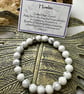 Howlite - Elasticated Bracelet  - Image 1