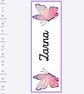 Personalised Butterfly bookmark - Image 3