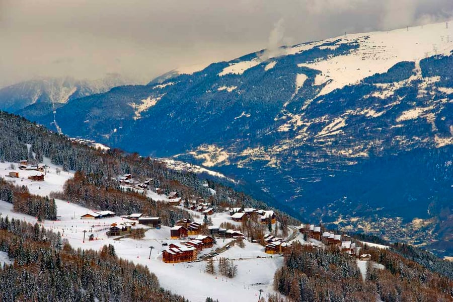 Montchavin Les Coches French Alps France Photograph Print