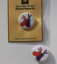 CUTE RABBITS BUTTON BADGE - Image 3