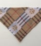 Reversible, over the collar bandana for small dog  - Image 1