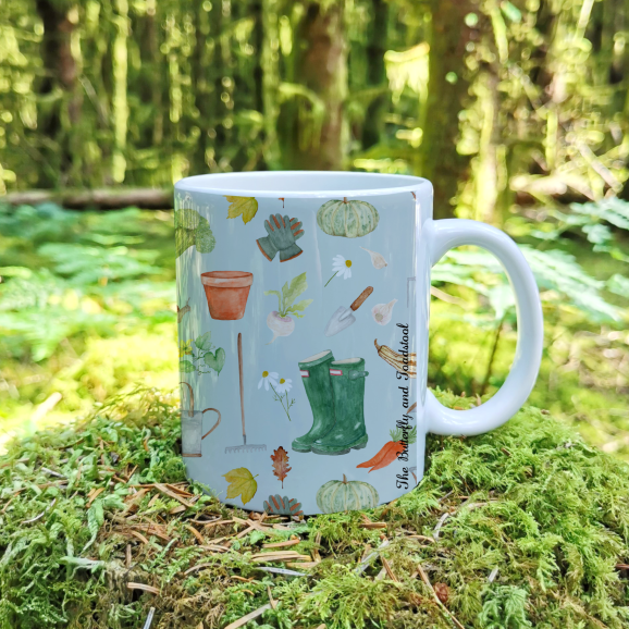 Gardening Mug, Garden mug, Coffee Mug, Gift for Gardener