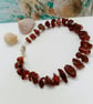 Cognac Amber Bracelet sterling silver ready to post  - Image 4