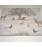 Stag Fox Owl Wildlife Placemat - Image 1