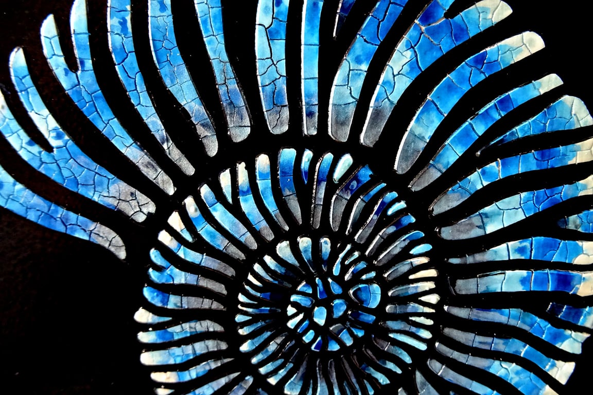 Blue Ammonite - Original Art 