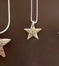 Sterling silver Star Pendant Medium  - Image 4