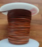 Kangaroo Leather Lace 2mm premium quality Whiskey 1m - Image 1