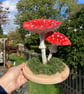 Paper Fly Agaric Mushrooms - Image 2