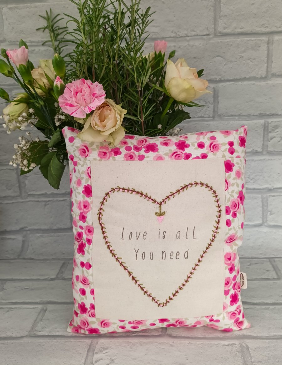 Decorative cushion, keepsake cushion, Mothers gift idea