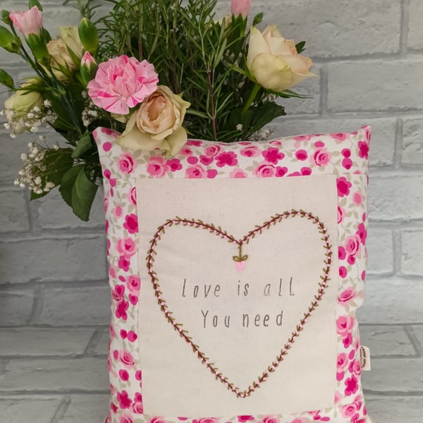 Decorative cushion, keepsake cushion, Mothers gift idea