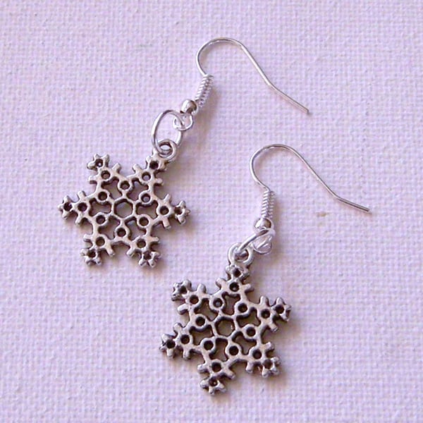 SNOWFLAKE EARRINGS