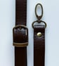 Dark Brown Buckle Clasp & Strap Hardware Kit for Making a Felt Bag on a Ball - Image 4