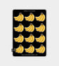 Funny Vinyl Sticker Sheet For Adults - Banana Bunch