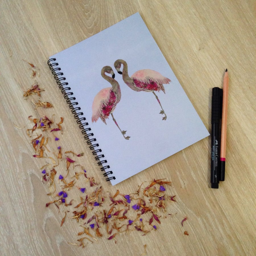 'Pretty in Pink' A5 Notebook