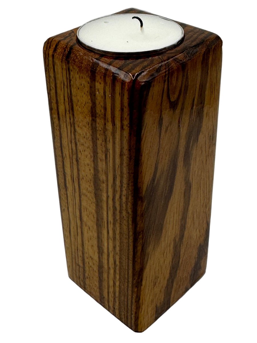 Candle Holder - Zebrano