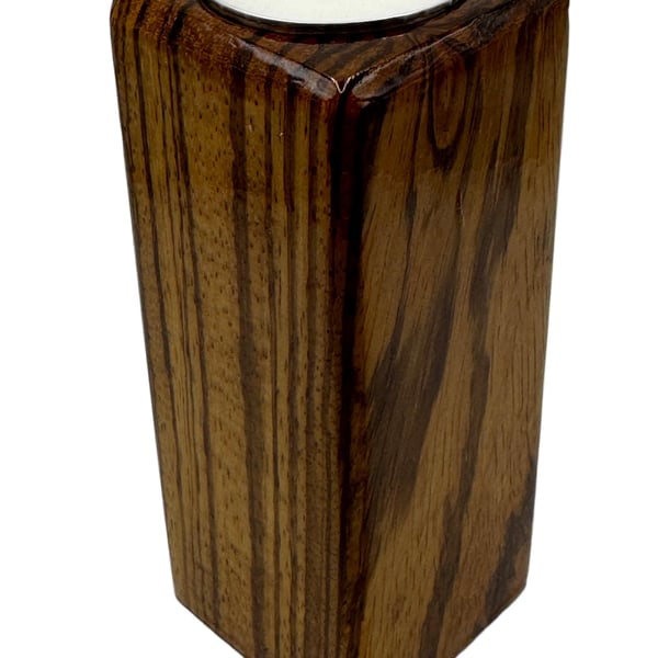 Candle Holder - Zebrano