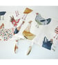 Pair of Old 212S Series Rayburn Hob Lid Mat Pad Covers 2 x Hens Chickens - Image 1