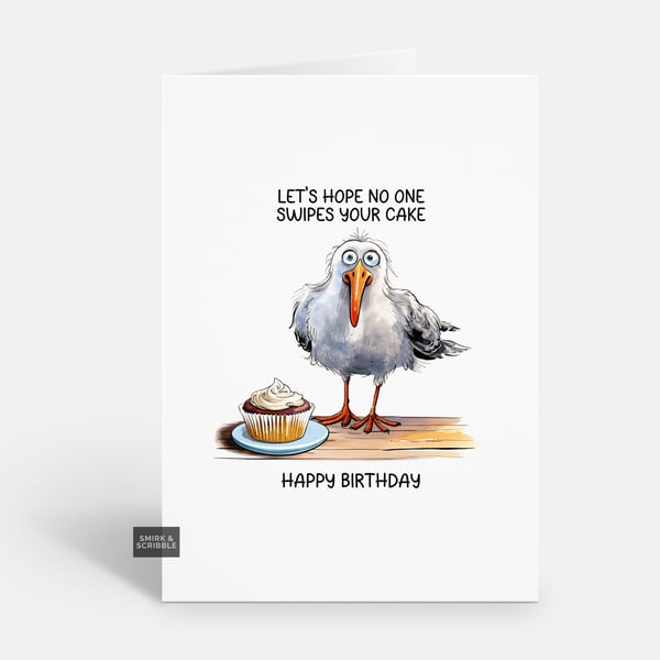 Unique Funny Birthday Card For Him Or Her 
